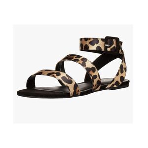 Rampage Women's Sienna Sandals in Leopard Print Sz 10